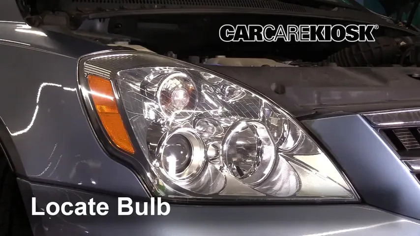 2008 Hyundai Entourage GLS 3.8L V6 Lights Headlight (replace bulb)